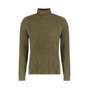 RRD Men's Ribbed Turtleneck Sweater Men GREEN Sweaters & Cardigans